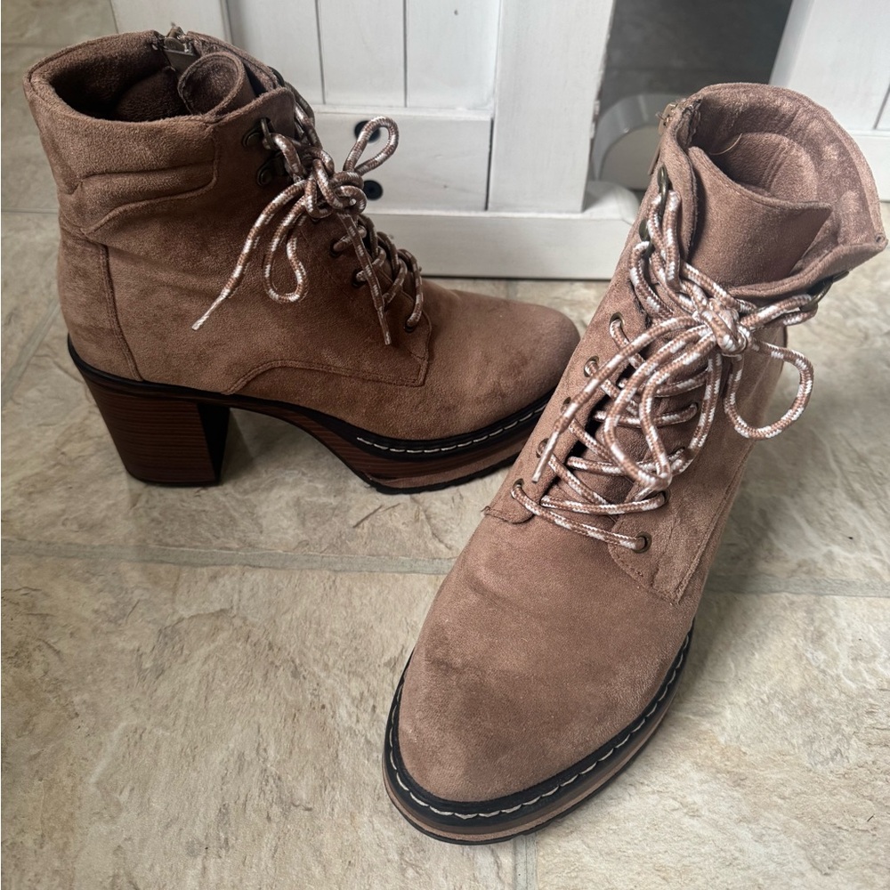 Altr’d State microsuede platform boot
